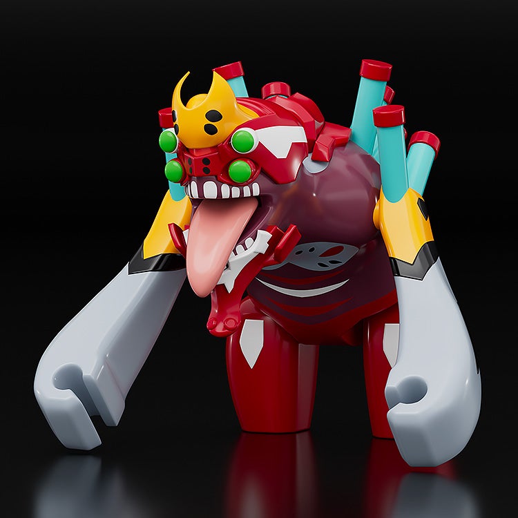 Good Smile Company BRICKROID Rebuild of Evangelion - Evangelion Unit-02 Beast Mode Second Form Action Figure