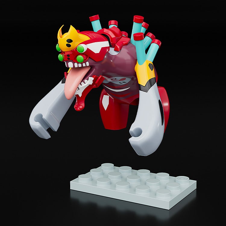 Good Smile Company BRICKROID Rebuild of Evangelion - Evangelion Unit-02 Beast Mode Second Form Action Figure