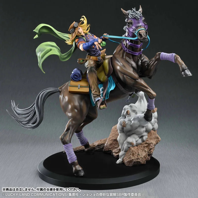 Chozou Art Collection JoJo's Bizarre Adventure: Steel Ball Run Gyro Zeppeli & Valkyrie Figure official AmiAmi product image