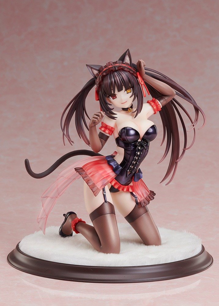 Date A Bullet Kurumi Tokisaki Light Novel Cat Ears Ver. 1/7 Scale Figure - product view 2