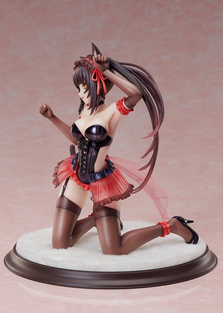 Date A Bullet Kurumi Tokisaki Light Novel Cat Ears Ver. 1/7 Scale Figure - product view 5