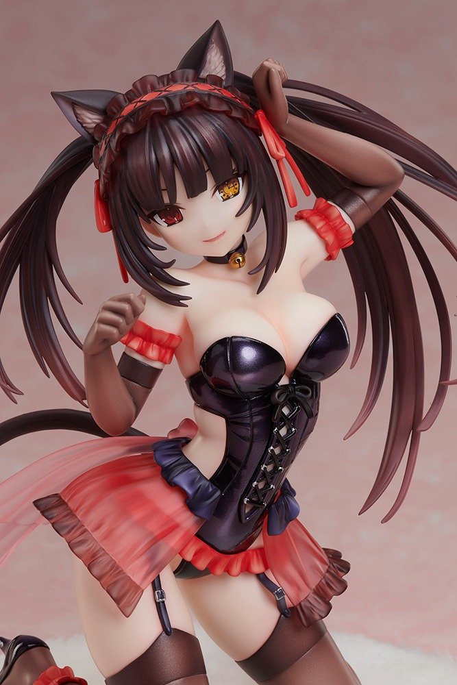 Date A Bullet Kurumi Tokisaki Light Novel Cat Ears Ver. 1/7 Scale Figure - product view 6