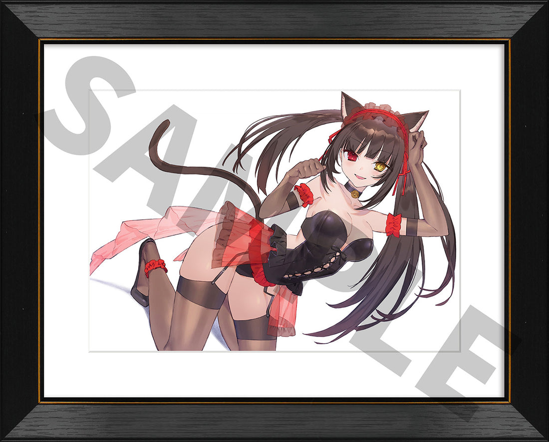 Date A Bullet Kurumi Tokisaki Light Novel Cat Ears Ver. 1/7 Scale Figure KADOKAWA Deluxe Set - product view 2