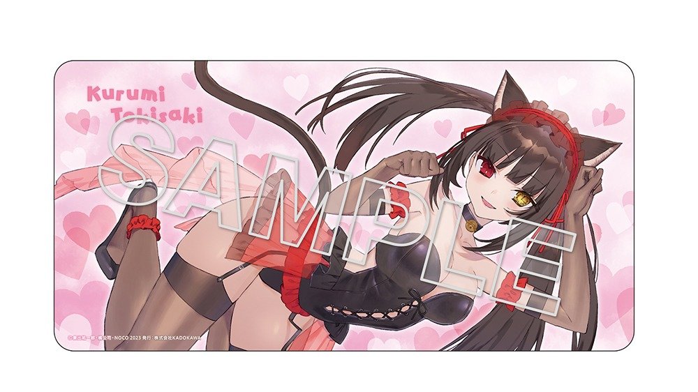 Date A Bullet Kurumi Tokisaki Light Novel Cat Ears Ver. 1/7 Scale Figure KADOKAWA Deluxe Set - product view 3