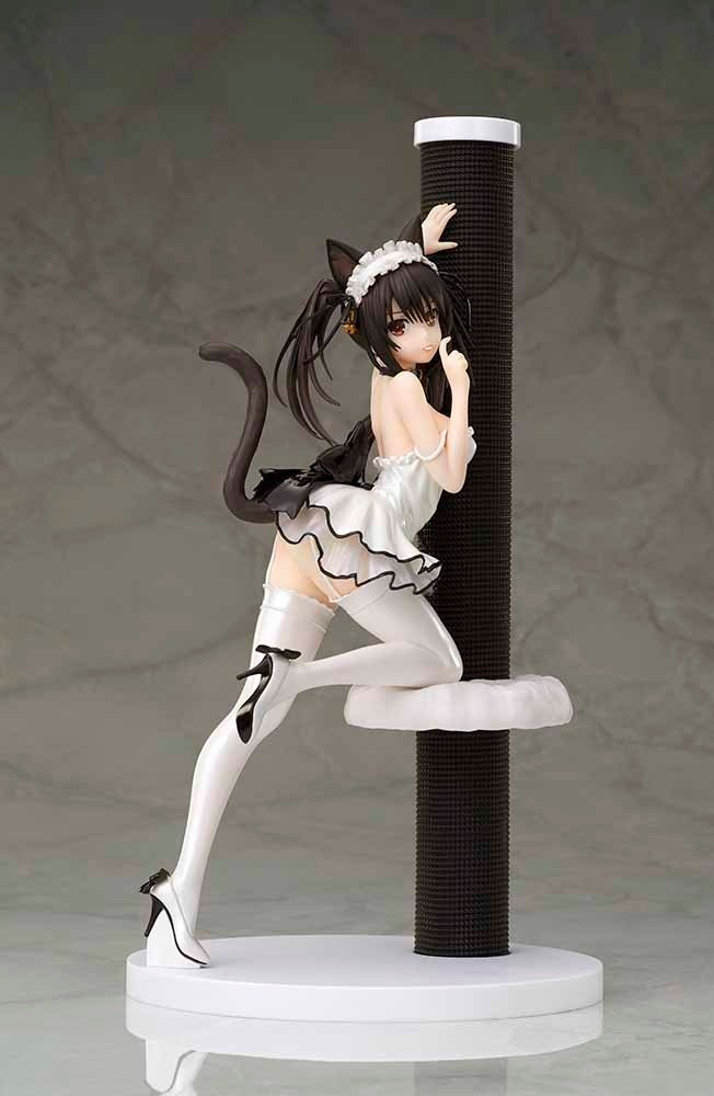 Date A Live III Kurumi Tokisaki White Cat Ver. 1/7 Scale Figure - product view 1