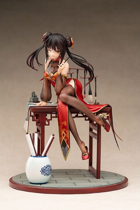 Date A Live IV Kurumi Tokisaki Calligraphic Beauty Ver. 1/7 Scale Figure d Anime Store Limited Edition - product view 1