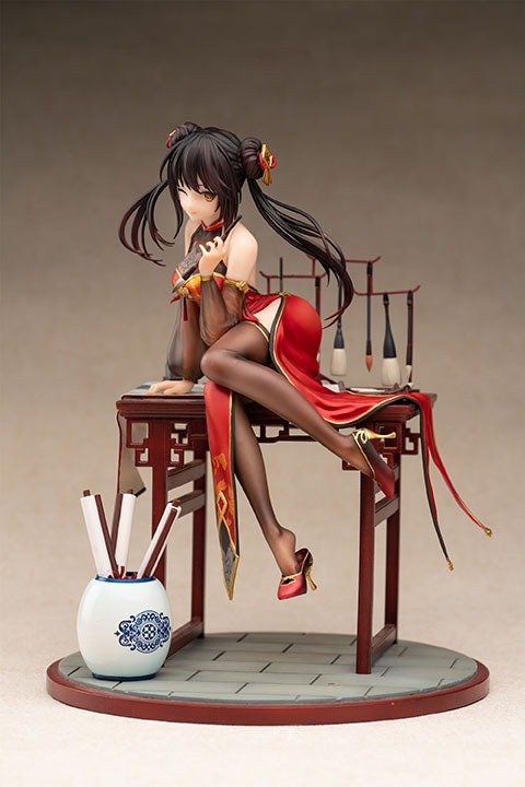 Date A Live IV Kurumi Tokisaki Calligraphic Beauty Ver. 1/7 Scale Figure d Anime Store Limited Edition - product view 2