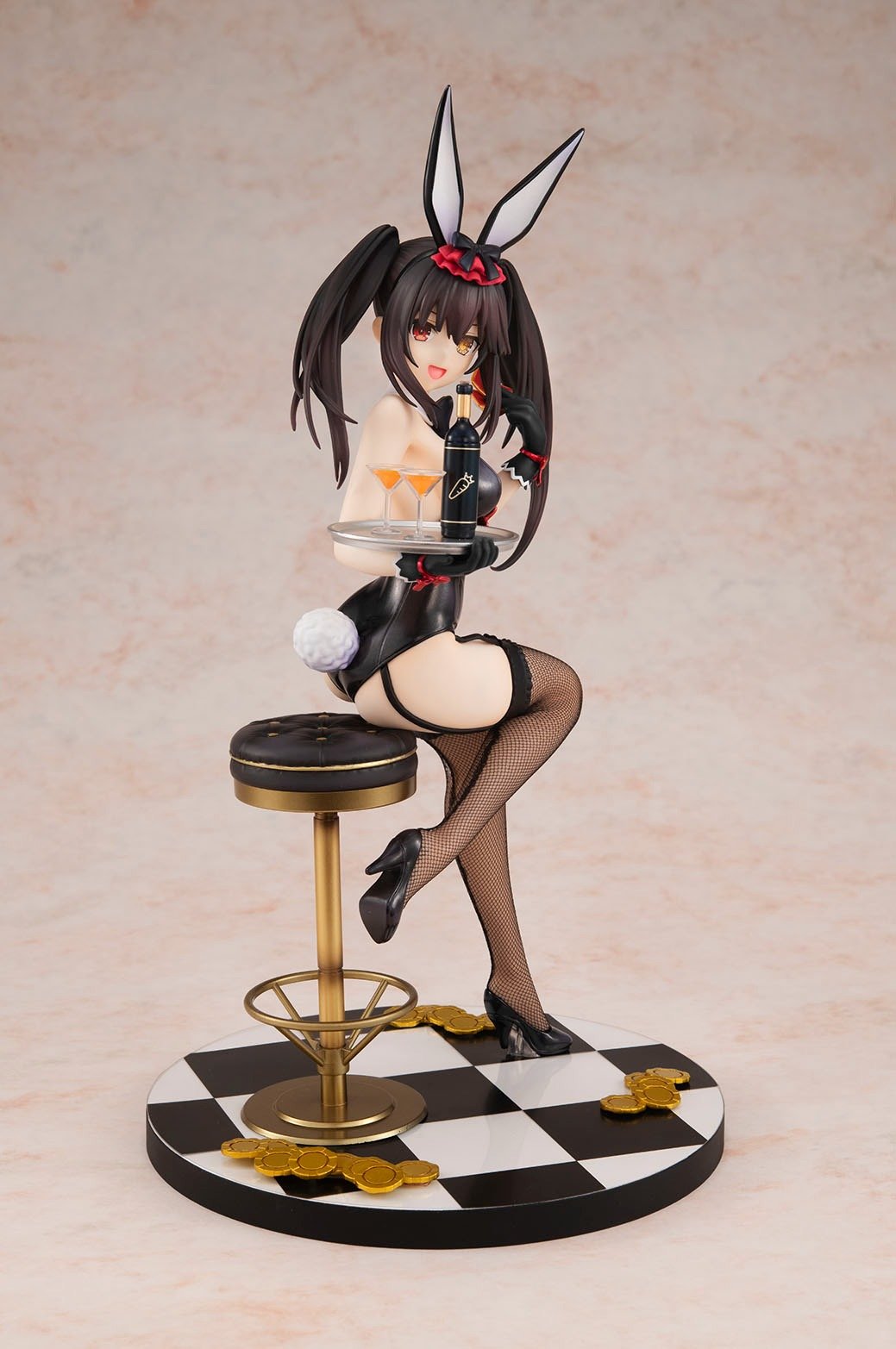 Date A Live Kurumi Tokisaki Light Novel Black Bunny Ver. 1/7 Scale Figure - product view 1