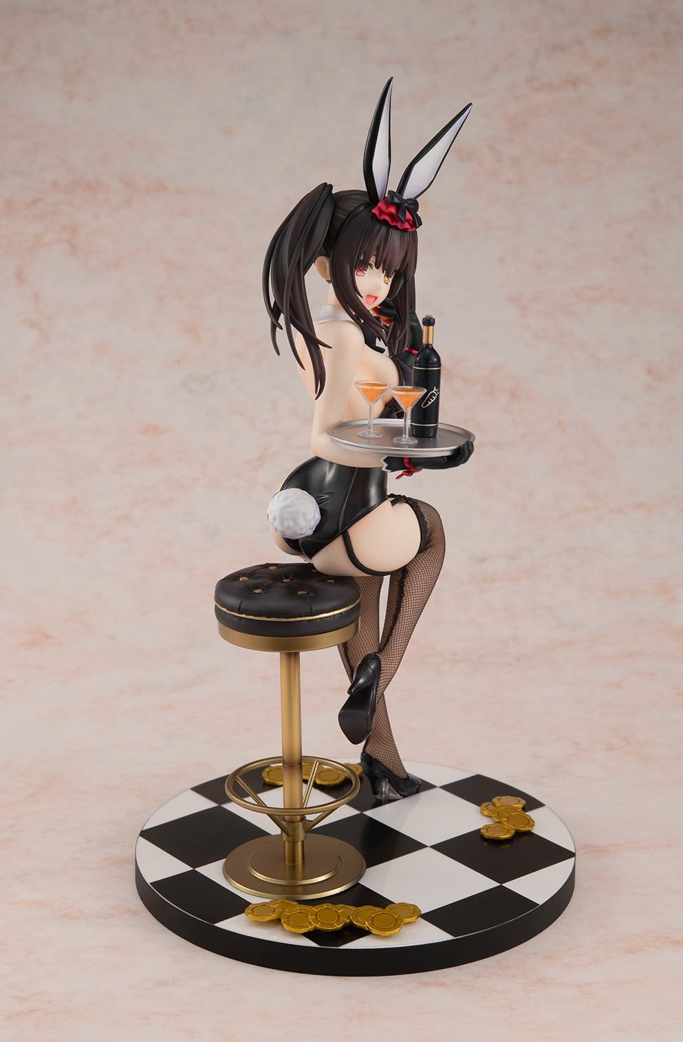 Date A Live Kurumi Tokisaki Light Novel Black Bunny Ver. 1/7 Scale Figure - product view 4