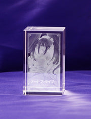 Date A Live Kurumi Tokisaki Light Novel Wedding Dress Ver. 1/7 Scale Figure 3D Crystal Special Pack - product view 2