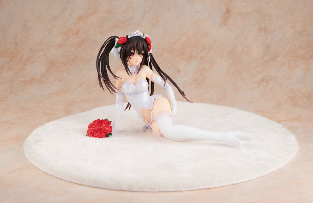 Date A Live Kurumi Tokisaki Light Novel Wedding Dress Ver. 1/7 Scale Figure 3D Crystal Special Pack - product view 7