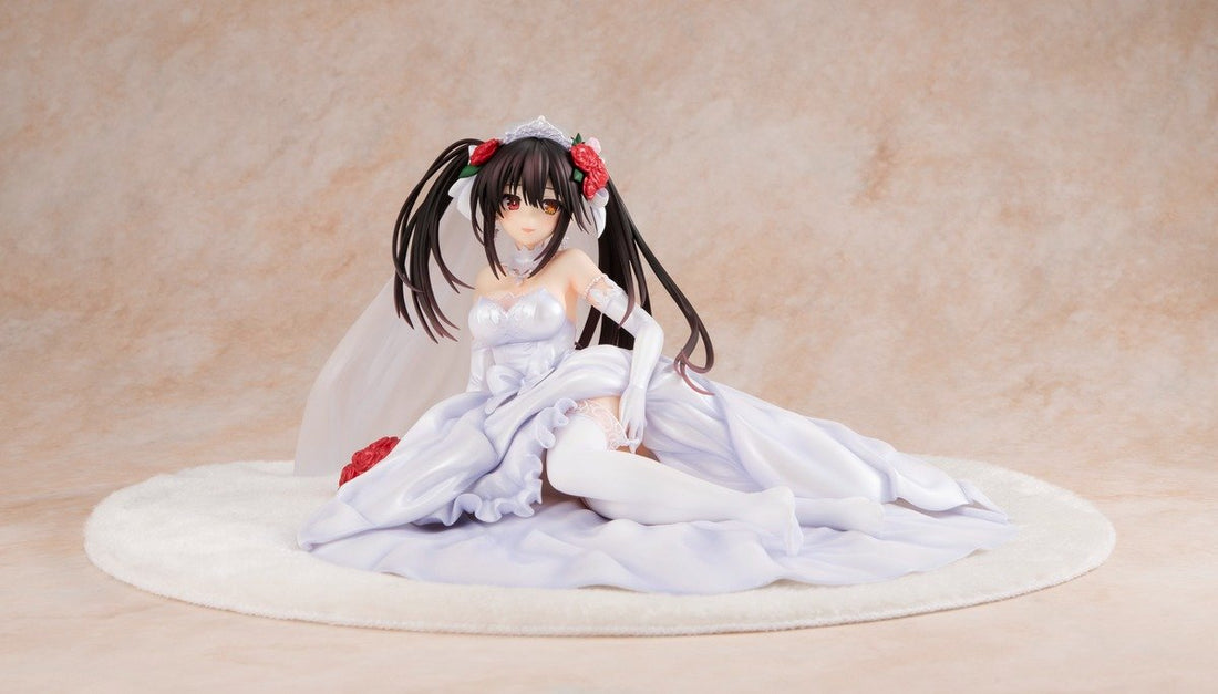 Date A Live Kurumi Tokisaki Light Novel Wedding Dress Ver. 1/7 Scale Figure - product view 2