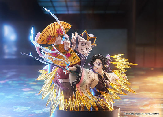 Claynel Demon Slayer: Kimetsu no Yaiba Shinobu Kocho & Doma Non-scale Figure official product photo