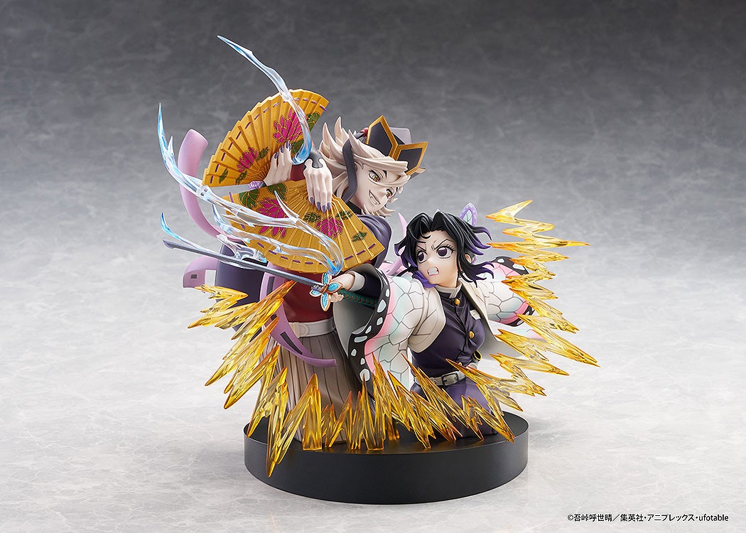 Claynel Demon Slayer: Kimetsu no Yaiba Shinobu Kocho & Doma Non-scale Figure official product photo
