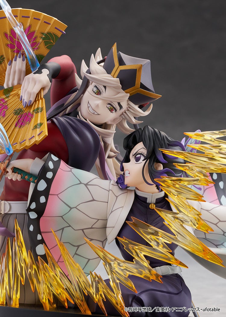 Claynel Demon Slayer: Kimetsu no Yaiba Shinobu Kocho & Doma Non-scale Figure official product photo