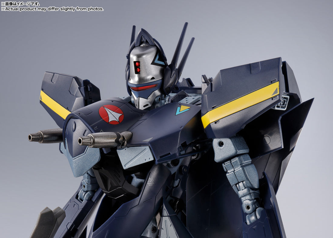 BANDAI SPIRITS DX Chogokin Macross 7 VF-17S Nightmare Stealth Valkyrie Gamlin Kizaki Unit Action Figure