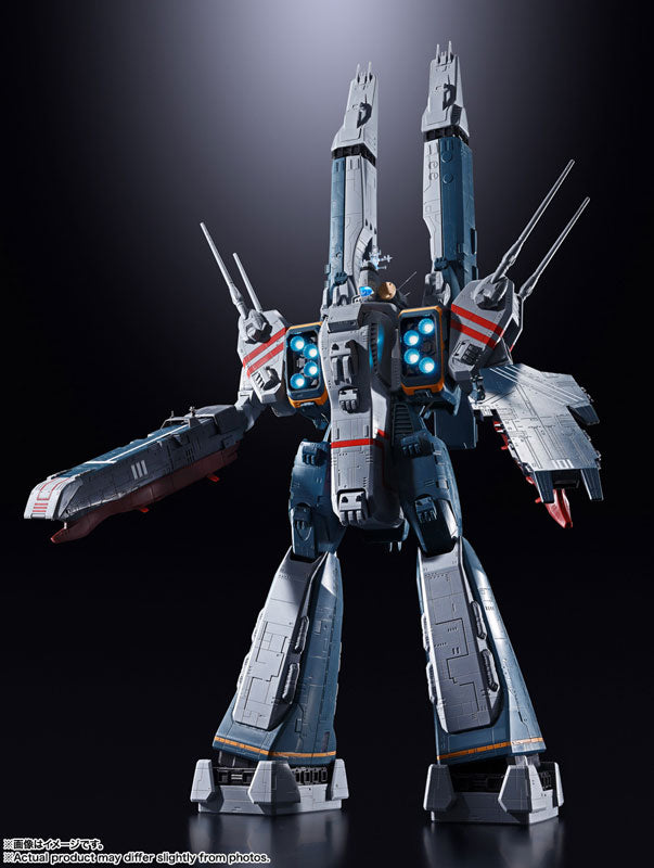 DX Chogokin Super Dimension Fortress Macross SDF-1 Macross Figure official AmiAmi product image