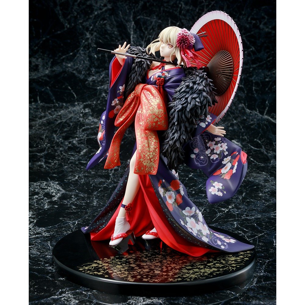 Fate/stay night Heaven's Feel Saber Alter Kimono Ver. 1/7 Scale Figure KADOKAWA Special Set Reissue - product view 4