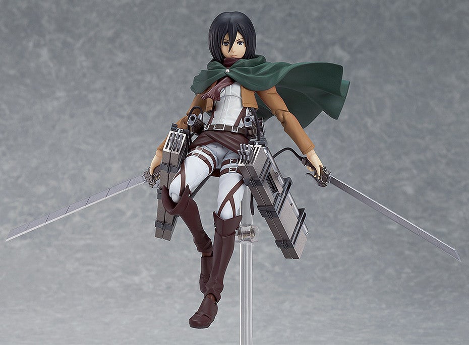 Max Factory figma 203 Attack on Titan Mikasa Ackerman Action Figure official product photo