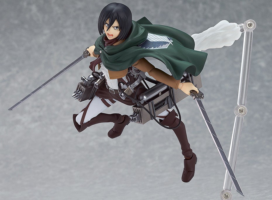 Max Factory figma 203 Attack on Titan Mikasa Ackerman Action Figure official product photo