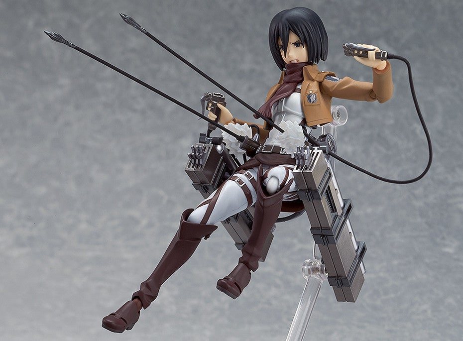 Max Factory figma 203 Attack on Titan Mikasa Ackerman Action Figure official product photo