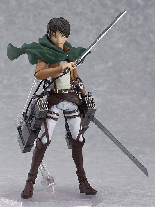 Max Factory figma 207 Attack on Titan Eren Yeager Action Figure official product photo