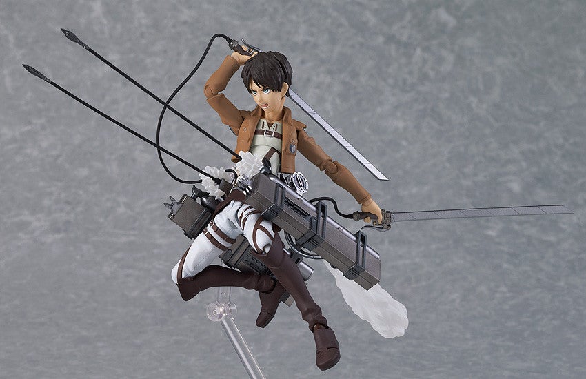 Max Factory figma 207 Attack on Titan Eren Yeager Action Figure official product photo