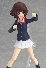Max Factory figma 212 Girls und Panzer Yukari Akiyama Action Figure official product photo