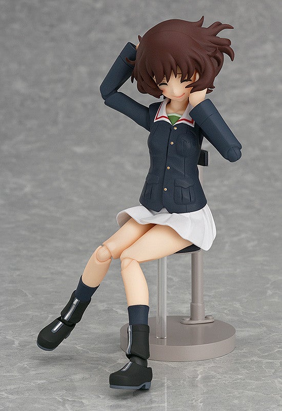 Max Factory figma 212 Girls und Panzer Yukari Akiyama Action Figure official product photo