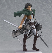 figma 213 Attack on Titan Levi Reissue Action Figure official product photo by Max Factory