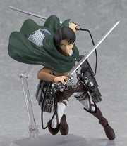 figma 213 Attack on Titan Levi Reissue Action Figure official product photo by Max Factory
