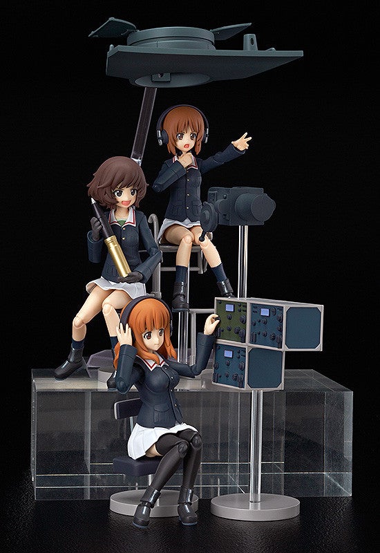 Max Factory figma 221 Girls und Panzer Saori Takebe Action Figure official product photo