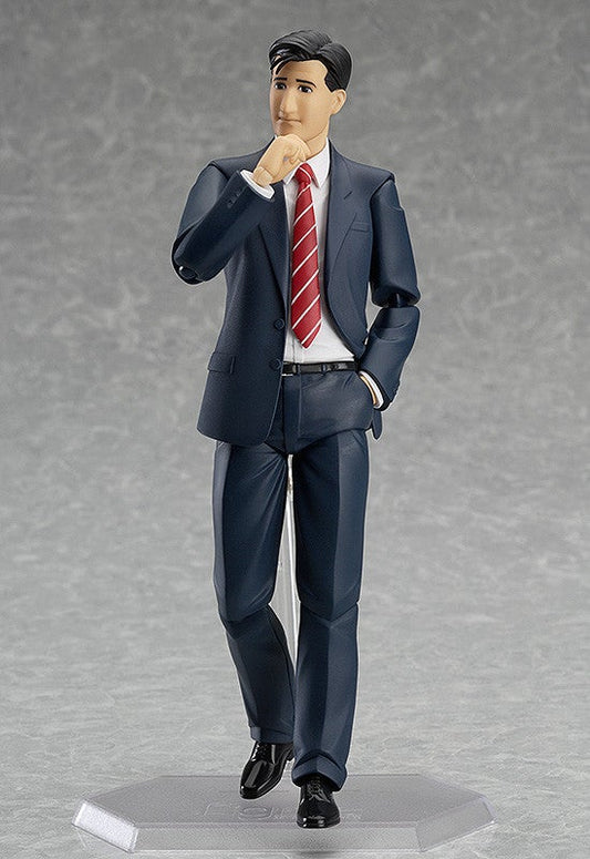 Max Factory figma 229 The Solitary Gourmet Goro Inogashira: Standard Helping Ver. Reissue Action Figure official product photo