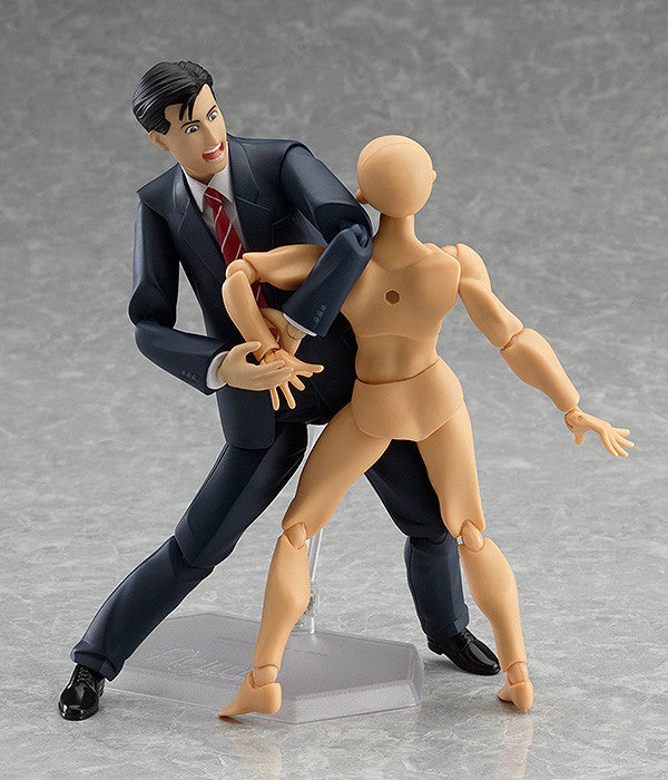 Max Factory figma 229 The Solitary Gourmet Goro Inogashira: Standard Helping Ver. Reissue Action Figure official product photo