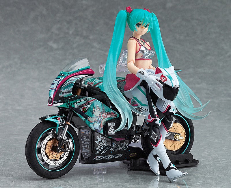 Max Factory figma 233 Hatsune Miku GT Project Racing Miku 2013: EV MIRAI Ver. Action Figure official product photo