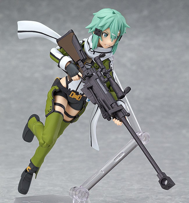 Max Factory figma 241 Sword Art Online II Sinon Reissue Action Figure official product photo