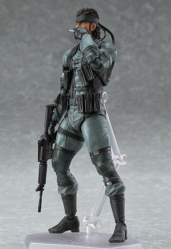 figma 243 METAL GEAR SOLID 2: SONS OF LIBERTY Solid Snake: MGS2 Ver. Reissue Action Figure official product photo by Max Factory