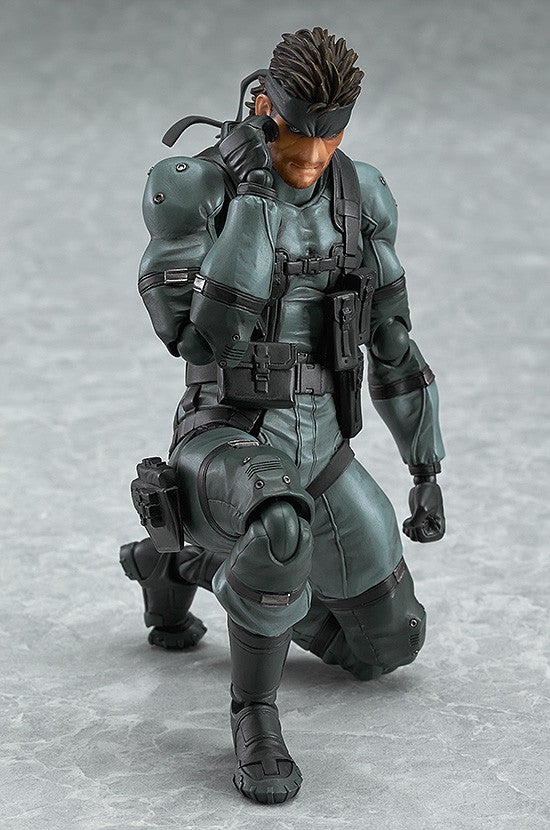 figma 243 METAL GEAR SOLID 2: SONS OF LIBERTY Solid Snake: MGS2 Ver. Reissue Action Figure official product photo by Max Factory