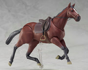 Max Factory figma 246a Horse (Chestnut) Action Figure official product photo