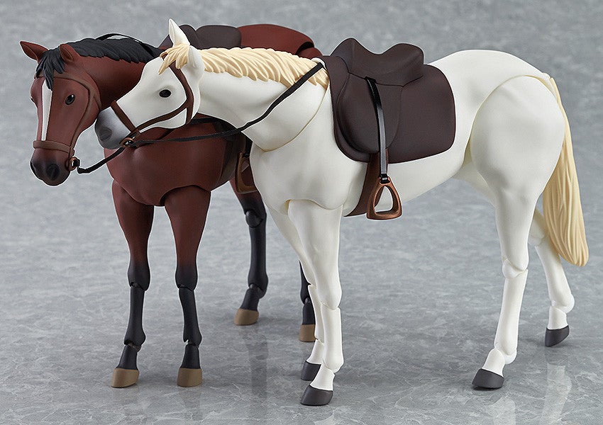 Max Factory figma 246b Horse (White) Action Figure official product photo