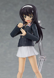 Max Factory figma 247 Girls und Panzer Mako Reizei Action Figure official product photo