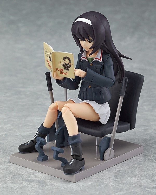 Max Factory figma 247 Girls und Panzer Mako Reizei Action Figure official product photo
