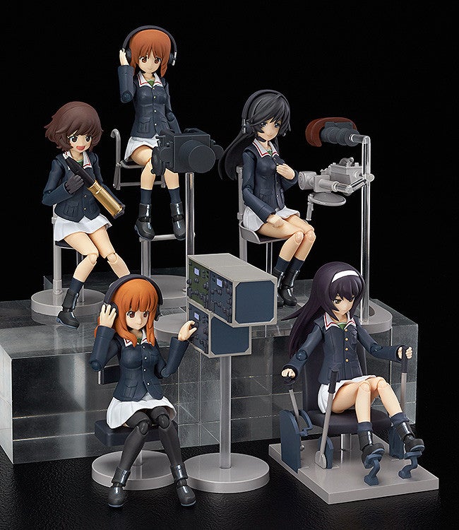 Max Factory figma 247 Girls und Panzer Mako Reizei Action Figure official product photo