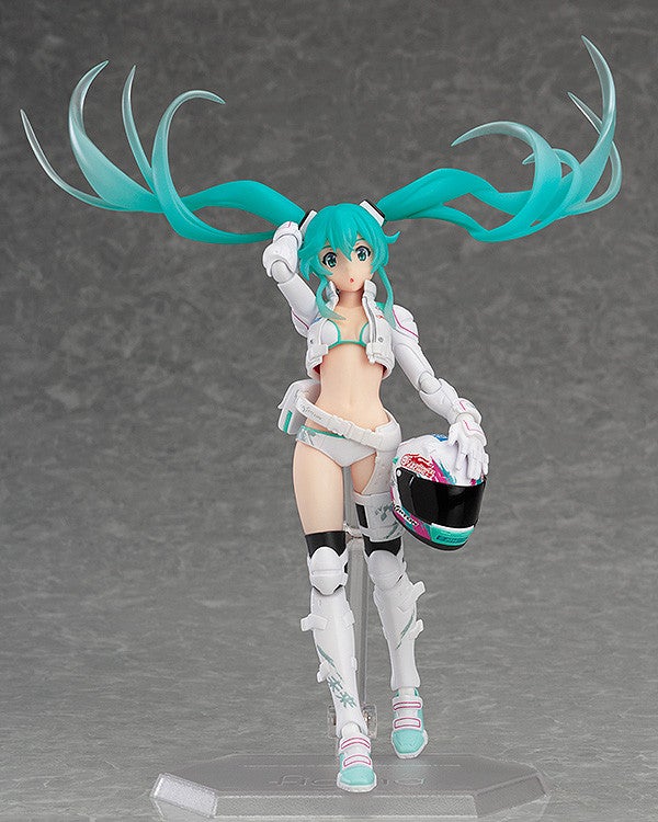 Max Factory figma 250 Hatsune Miku GT Project Racing Miku 2014: EV MIRAI Ver. Action Figure official product photo