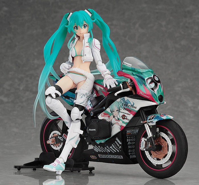Max Factory figma 250 Hatsune Miku GT Project Racing Miku 2014: EV MIRAI Ver. Action Figure official product photo