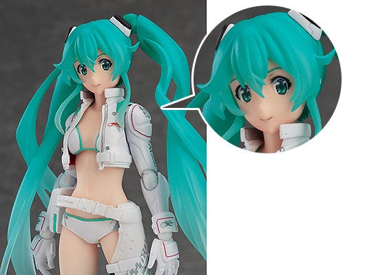 Max Factory figma 250 Hatsune Miku GT Project Racing Miku 2014: EV MIRAI Ver. Action Figure official product photo