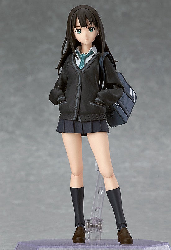 Max Factory figma 252 THE IDOLM@STER Cinderella Girls Rin Shibuya: Cinderella Project Ver. Action Figure official product photo