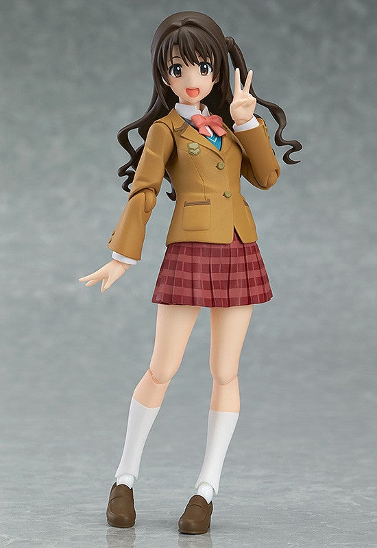 Max Factory figma 255 THE IDOLM@STER Cinderella Girls Uzuki Shimamura: Cinderella Project Ver. Action Figure official product photo
