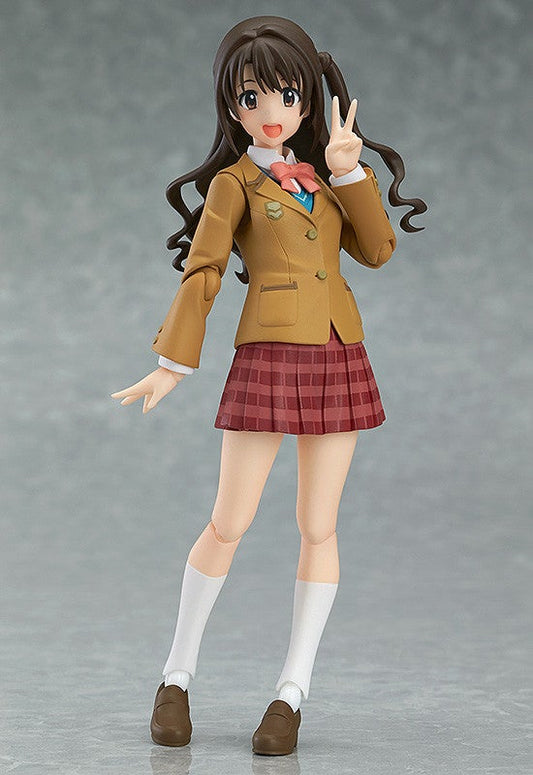 Max Factory figma 255 THE IDOLM@STER Cinderella Girls Uzuki Shimamura: Cinderella Project Ver. Action Figure official product photo