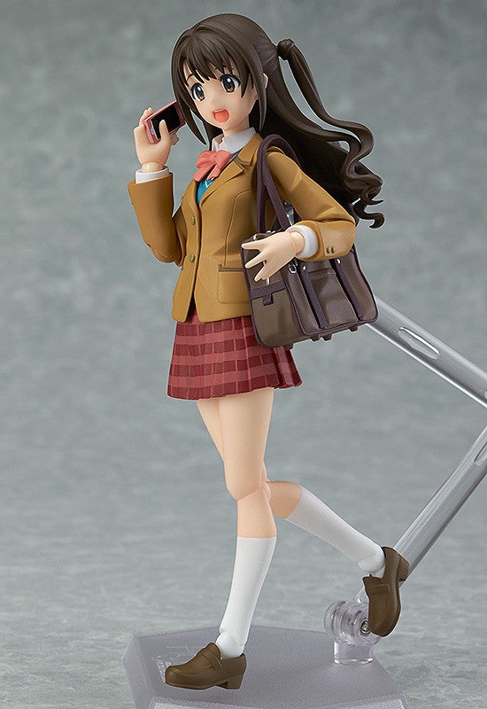 Max Factory figma 255 THE IDOLM@STER Cinderella Girls Uzuki Shimamura: Cinderella Project Ver. Action Figure official product photo